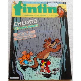 Tintin, hebdomadaire n° 474 du 9 octobre 1984