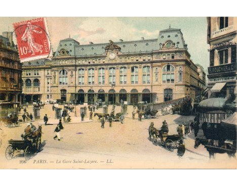 Paris - La Gare Saint-Lazare