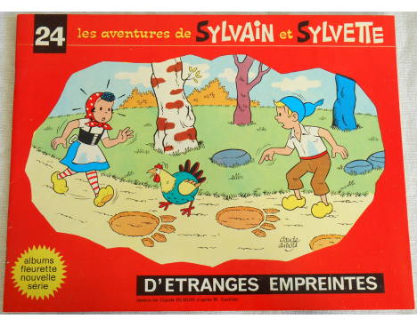 Les aventures de Sylvain et Sylvette - M. Cuvillier - Album Fleurette n° 24