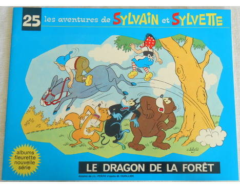 Les aventures de Sylvain et Sylvette - M. Cuvillier - Album Fleurette n° 25