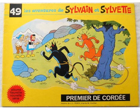 Les aventures de Sylvain et Sylvette - M. Cuvillier - Album Fleurette n° 49 - Fleurus 1972