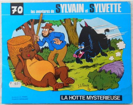 Les aventures de Sylvain et Sylvette - M. Cuvillier - Éditions Fleurus, 1954