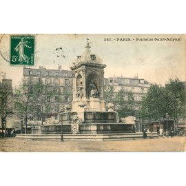 Paris - Fontaine Saint-Sulpice