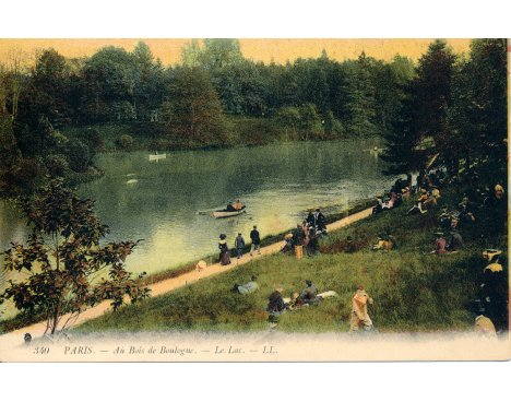 Paris - Au bois de Boulogne, le Lac