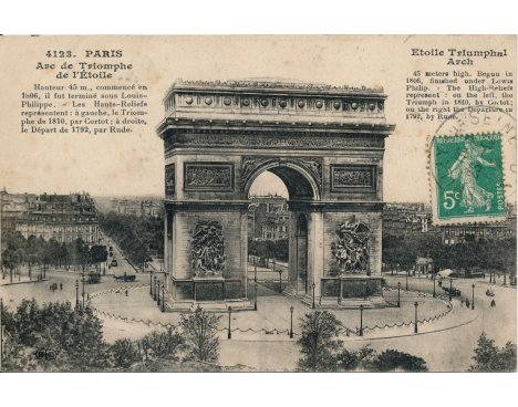 Paris - Arc de Triomphe de l'Étoile