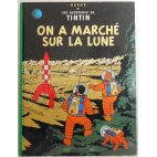 On a marché sur la lune - Les aventures de Tintin par Hergé - Casterman, 1963