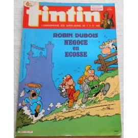 Tintin, hebdomadaire n° 458 du 19 juin 1984