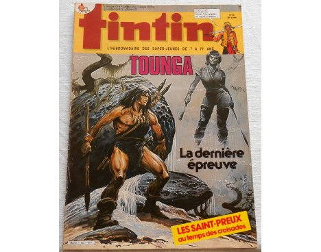 Tintin, hebdomadaire n° 453 du 15 Mai 1984