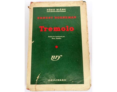 Tremolo - E. Berneman - Série Blême, Gallimard, 1950