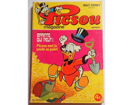Picsou Magazine n° 63 - Edi-Monde, Walt-Disney 1977