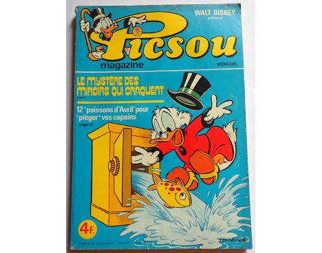 Picsou Magazine n° 62 - Edi-Monde, Walt-Disney 1977