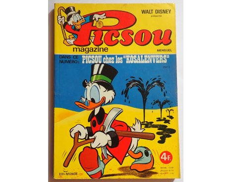 Picsou Magazine n° 57 - Edi-Monde, Walt-Disney 1976