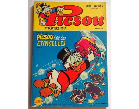 Picsou Magazine n° 52 - Edi-Monde, Walt-Disney 1976