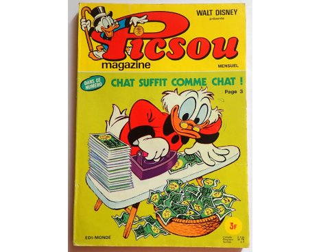 Picsou Magazine n° 34 - Edi-Monde, Walt-Disney 1974