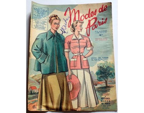 Revue Modes de Paris n° 85, 16 juillet 1948