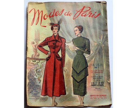 Revue Modes de Paris n° 105, 17 décembre 1948