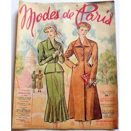 Revue Modes de Paris n° 118, 18 mars 1949