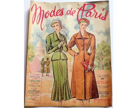 Revue Modes de Paris n° 118, 18 mars 1949