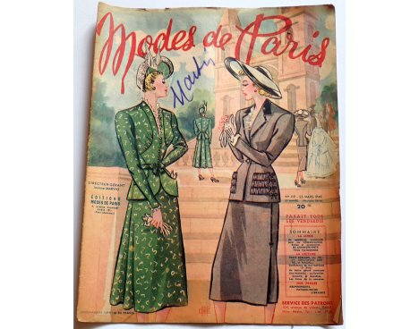 Revue Modes de Paris n° 119, 25 mars 1949