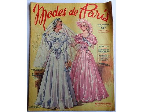 Revue Modes de Paris n° 120, 1er avril 1949