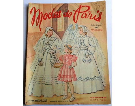 Revue Modes de Paris n° 125, 6 mai 1949