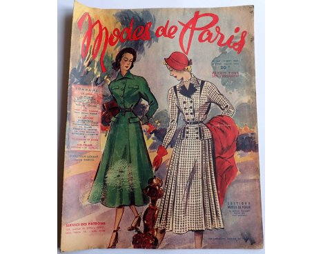 Revue Modes de Paris n° 143, 9 septembre 1949