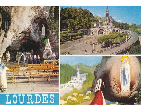 Lourdes - L'Apparition