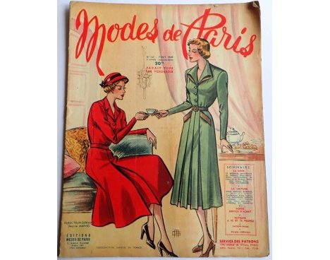 Revue Modes de Paris n° 147, 7 octobre 1949