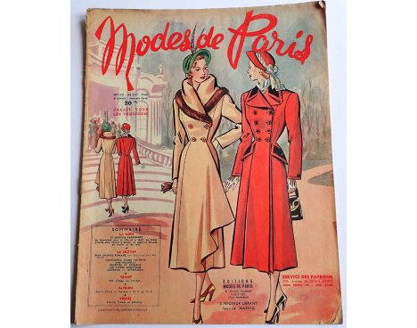 Revue Modes de Paris n° 150, 28 octobre 1949