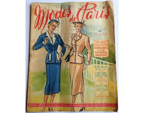 Revue Modes de Paris n° 174, 14 avril 1950