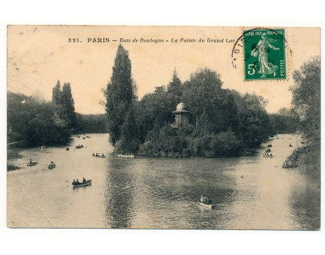 Paris - Bois de Boulogne, la Pointe du Grand Lac