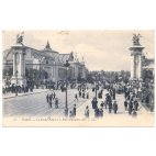Paris - Le Grand Palais et le Pont Alexandre III