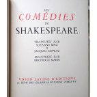 Les Comédies de Shakespeare - Illustrées par Berthold Mahn - Union Latines d'Éditions, 1952