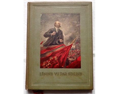 Lénine vu par Staline - Éditions en Langues Étrangères, Moscou, 1939