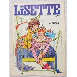 Revue hebdomadaire Lisette n° 14 du 7 Avril 1968