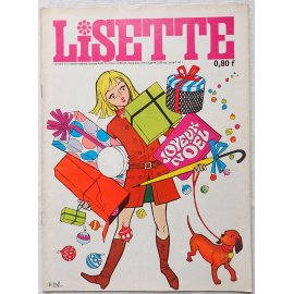 Revue hebdomadaire Lisette n° 51 du 17 Décembre 1967