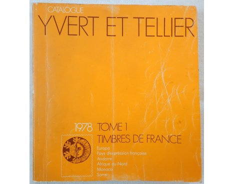 Catalogue de timbres-poste Yvert et Tellier 1978 - Tome 1 - Timbres de France