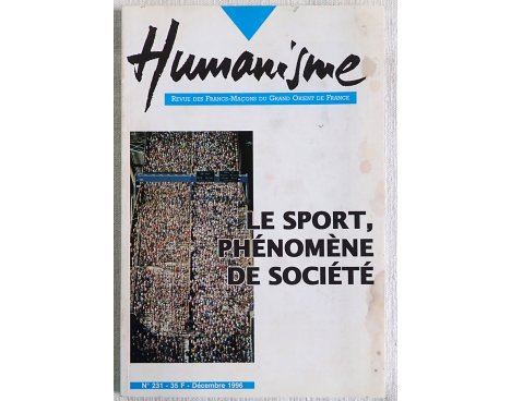 Revue Humanisme n° 231 - Décembre 1996