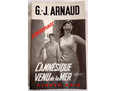 L'amnésique venu de la mer - G.-J. Arnaud - Fleuve Noir, 1970