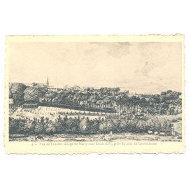 Vue de l'ancien village de Marly sous Louis XIV