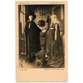 National Gallery - Van Eyck - Arnolfini and his wife