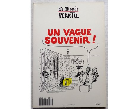 Le Monde - Plantu - Un vague souvenir, numéro spécial du Monde, 1990