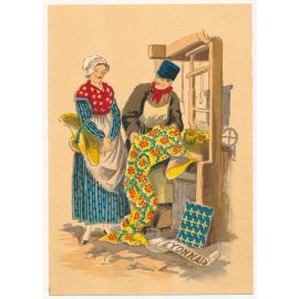 Carte postale illustrée - E. Naudy - Lyonnais