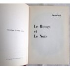 Le Rouge et le Noir - Stendhal - Éditions G. P., 1958