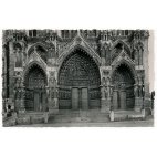 Amiens, la Cathédrale - Façade principale, les 3 portails