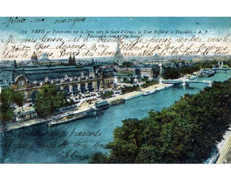 Paris - Panorama sur la Seine