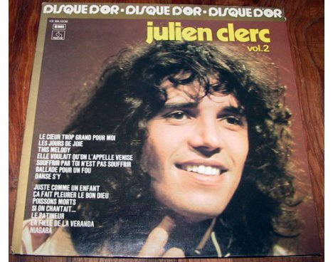 Julien Clerc - Vol. 2, Disque d'Or