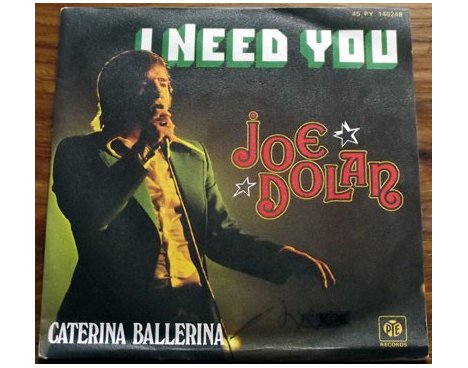 Joe Dolan - I need you