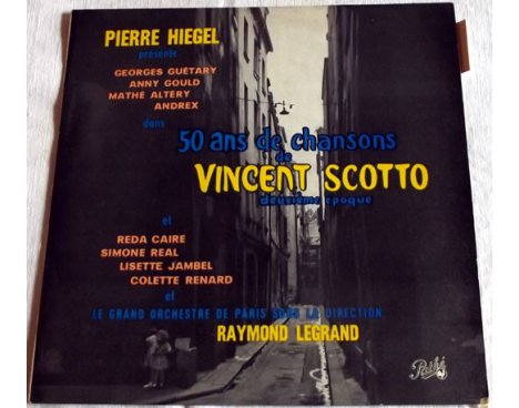 50 ans de chansons de Vincent Scotto
